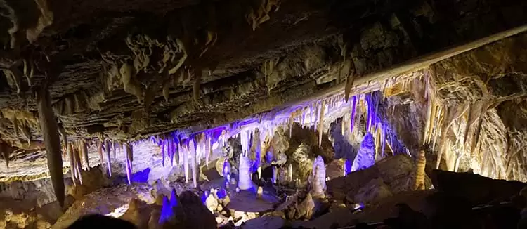 Fairy cave tour at Glenwood Caverns, Colorado