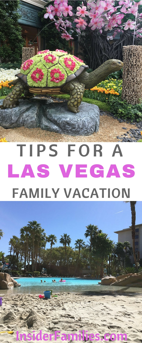 While in general Las Vegas may not be kid-friendly it is possible to bring kids and have a family-friendly good time. Read where to stay off the strip, where to eat and what shows to see. #familyfriendly #lasvegas