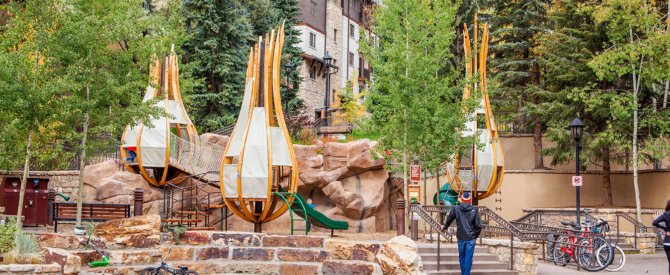 Playing at a park is one of our favorite things to do with kids in Colorado.