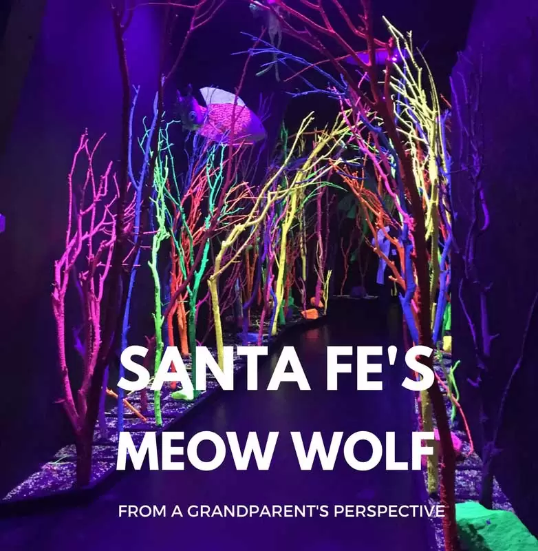 Meow Wolf is a multi-generational activity through the art and technology of Meow Wolf was that the entire family was involved and interacting and sharing the sights, sounds, and curiosity of hidden niches. #santafe #meowwolf #newmexico #landofenchantment #familytravel