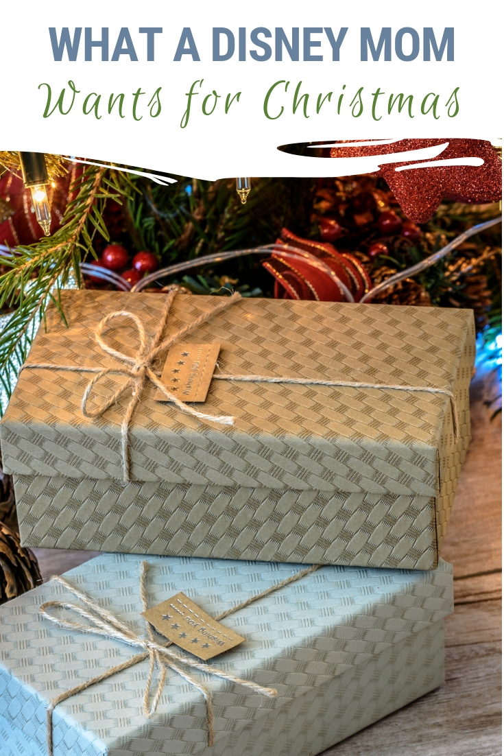 Trying to figure out what to give mom for Christmas? Here are some fun Christmas gifts ideas from a group of Disney moms -- what they most want for Christmas. #Christmas #Disney