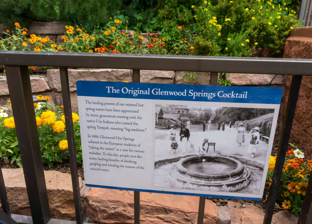 Les eaux minérales curatives de la piscine Glenwood Hot Springs