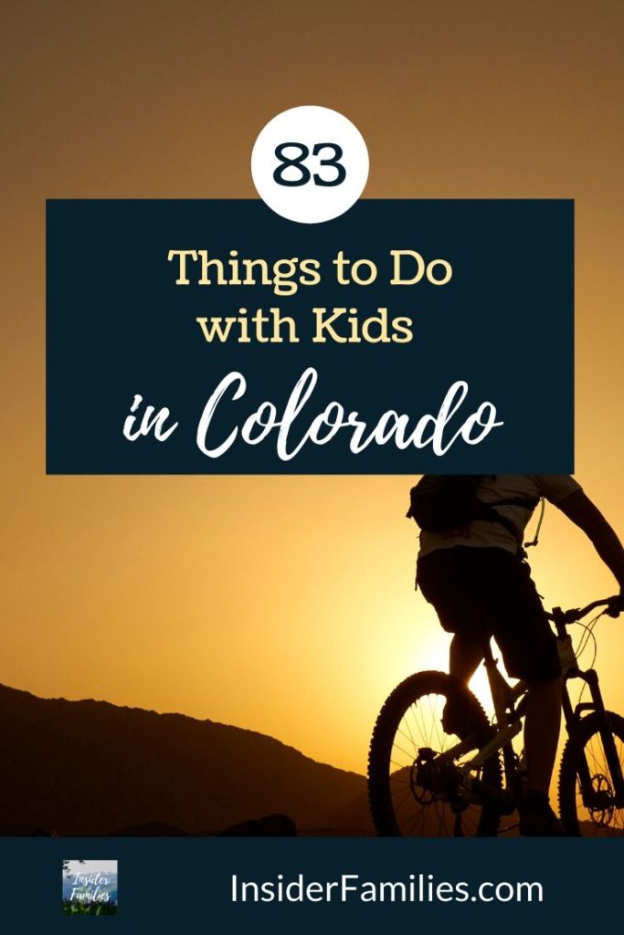 Wondering what to do with the kids this weekend or visit? We've got the ultimate list for you. Here are our favorite things to do with kids in Colorado! #Colorado #familytravel