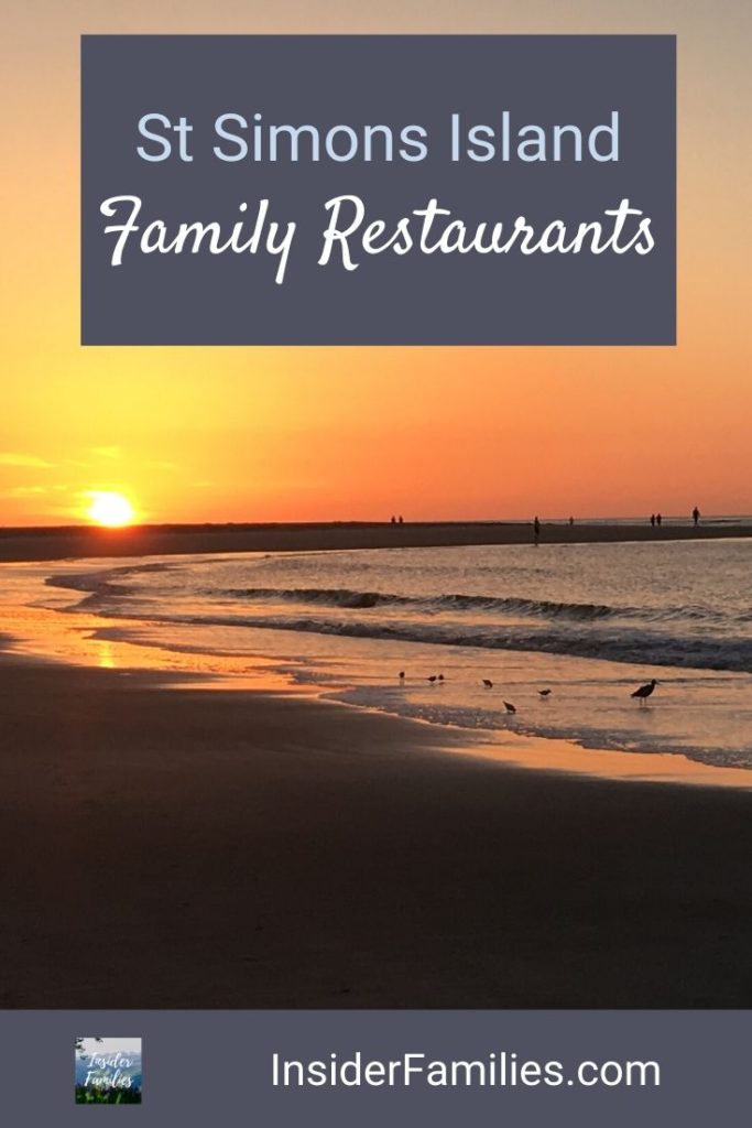 St Simons Island is a charming beach town in Georgia. A large part of its charm comes from is southern food and friendly people. Find our our favorite restaurants to frequent with kids! #StSimons