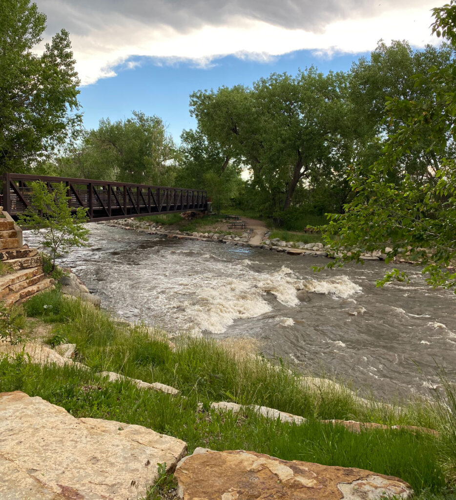 arkansas riverwalk trail in canon city colorado