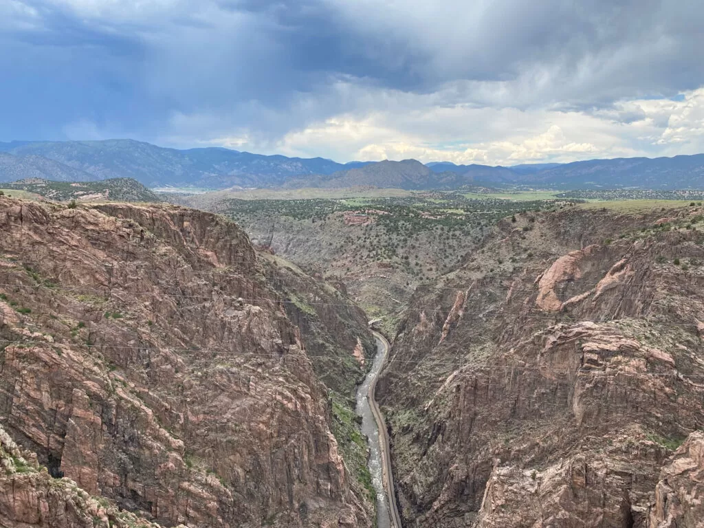 royal gorge is a beautiful place to climb via ferrata