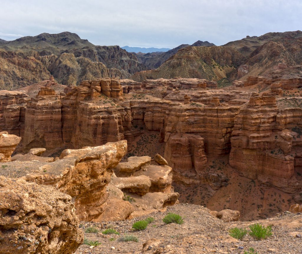 stunning charyn canyon national park in kazakhstan
